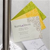 Save The Date Magnet