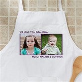 Two Photo Adult Apron