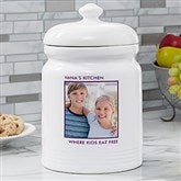 1 Photo Cookie Jar