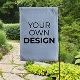 Slate Blue Garden Flag