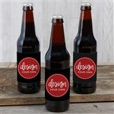 Black Beer Labels