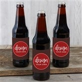 Brown Beer Labels