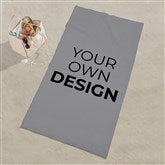 Grey Beach Towel