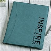 Teal Padfolio