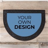 Slate Blue Half Round Doormat