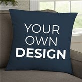 Navy Blue 18 Pillow