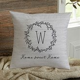 Custom Floral Monogram Pillow – Bliss Danville