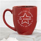 16 oz. Red Ceramic Mug