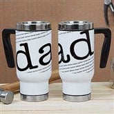 14 oz. Handle Travel Mug