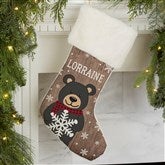 Ivory Fur Stocking