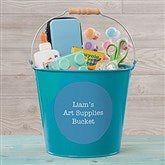 Large Turquoise Bucket