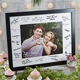 Personalized 16x20 Wedding Autograph Picture Frame