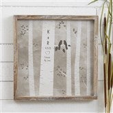 12x12 Whitewashed Frame