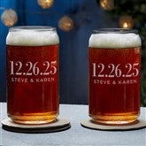 16 oz. Beer Can Glass