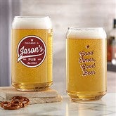 Personalized Beer Can Glass – Shop Aura