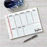8.5 x 11 Weekly Planner
