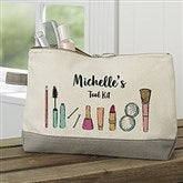 Grey Make-Up Bag