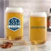 16 oz. Beer Can Glass