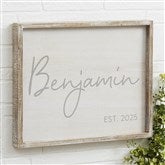 14x18 Whitewash Frame