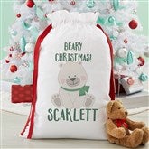 Polar Bear Santa Sack