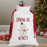 Snowman Santa Sack