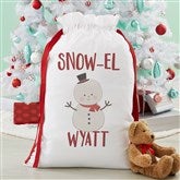 Snowman Santa Sack