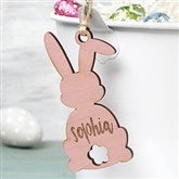 Pink Stain Wood Tag