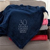 50x60 Navy Blanket