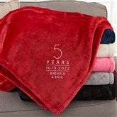 50x60 Red Blanket