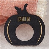 Black Napkin Ring