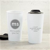 12 oz. Ceramic Tumbler