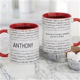 11 oz. Red Mug