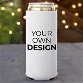 White Slim Can Cooler