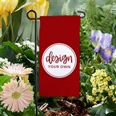 Burgundy Mini Garden Flag