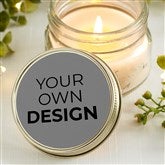 Grey Mason Jar Candles