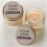 Tan Mason Jar Candles