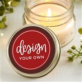 Brown Mason Jar Candles