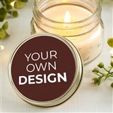 Brown Mason Jar Candles