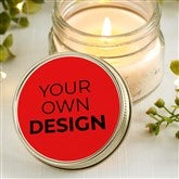 Red Mason Jar Candles