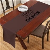 Brown Table Runner