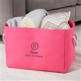 Pink Storage Tote