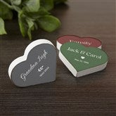 Heart Name  Date Magnet