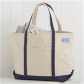 Navy Weekender Tote