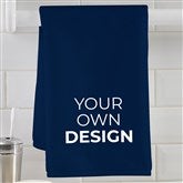 Navy Blue Hand Towel