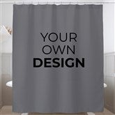 Grey Shower Curtain