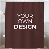 Brown Shower Curtain