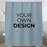 Slate Blue Shower Curtain