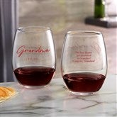 21oz. Stemless Wine Glass