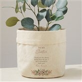 7x7 Canvas Planter Bag