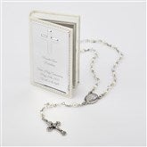 White Rosary and Box